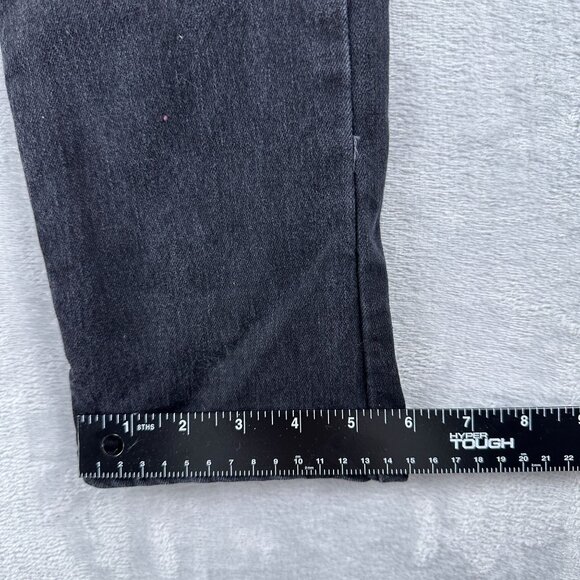 Levi Strauss & Co. 512 Skinny Jeans Womens Size W32X32L High Rise Black - Picture 12 of 14